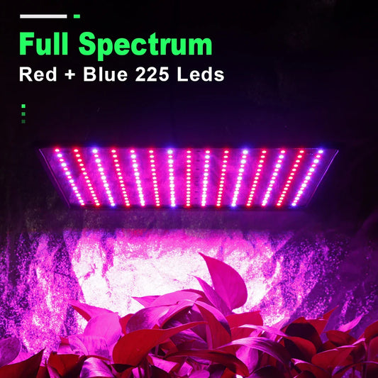 2PCS 1000W Full Spectrum LED Grow Lamps