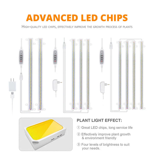 USB LED Grow Light with Timer
