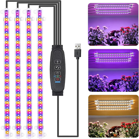 3-Color USB LED Grow Light