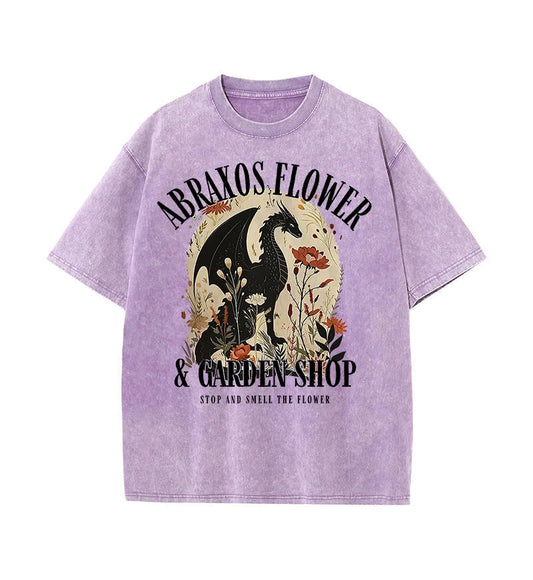 Retro Abraxos Flower Garden Club Shirt