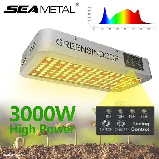 SEAMETAL 3000W LED Grow Light