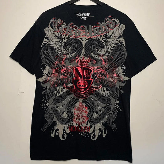 2000s Retro Skull Panel Custom Tee