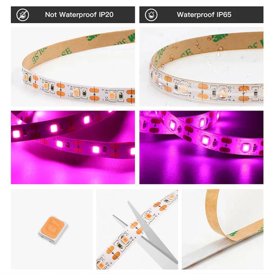 5V USB LED Grow Light Strip