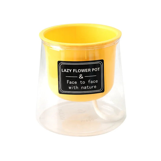 Lazy Self-Watering Colorful Flower Pot