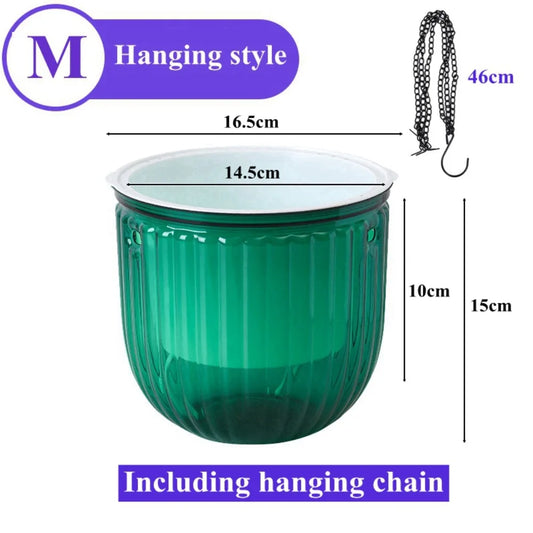 Garden Decoration Self-Watering Hanging Flower Pot