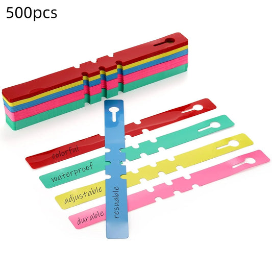 500/1000 Pieces Adjustable Hanging Tree Plant Labels