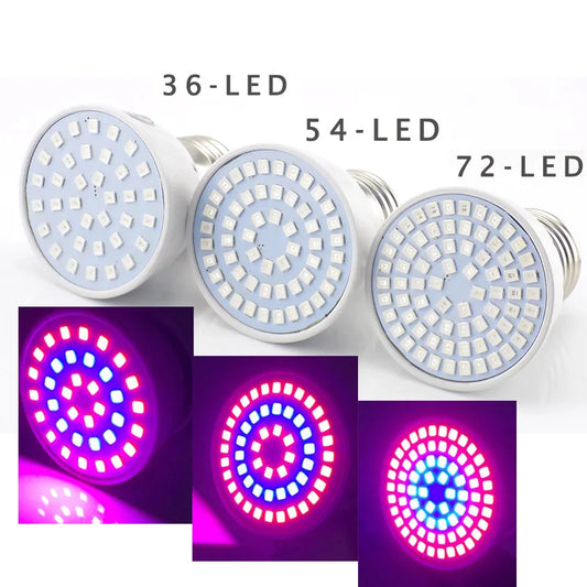 3W / 4W / 5W E27 LED Grow Light Bulb