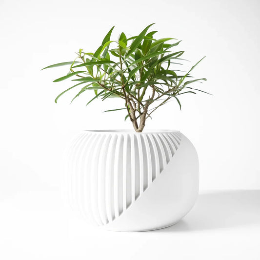 Modern Minimalist 3D Printed Plant Pot
