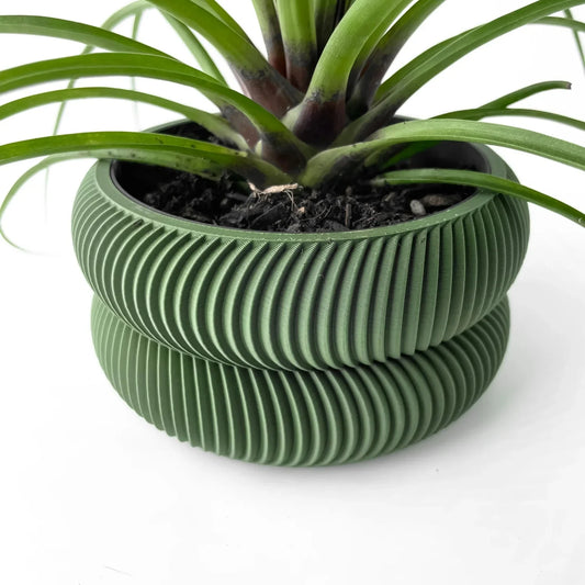 Modern Minimalist 3D Printed Plant Pot