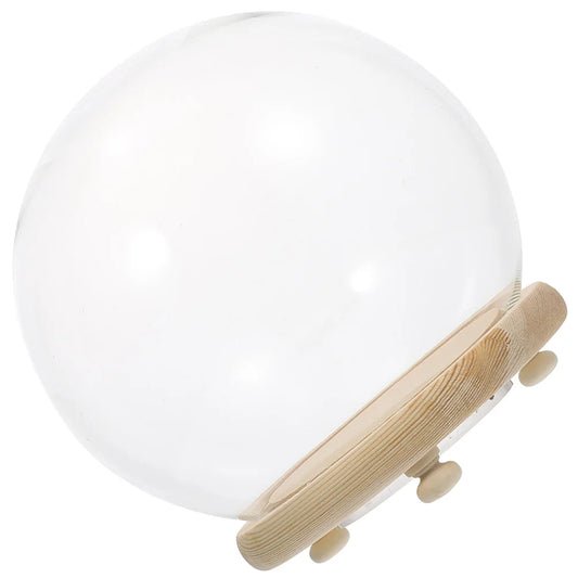 Clear Glass Dome Display Case