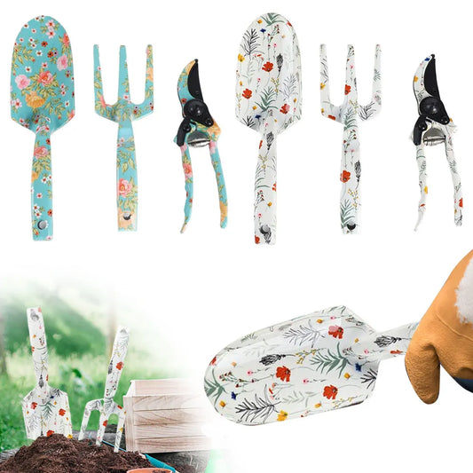 3-Piece Printed Garden Tool Set