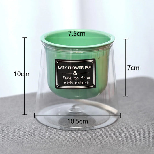 Lazy Hydroponic Flower Pot