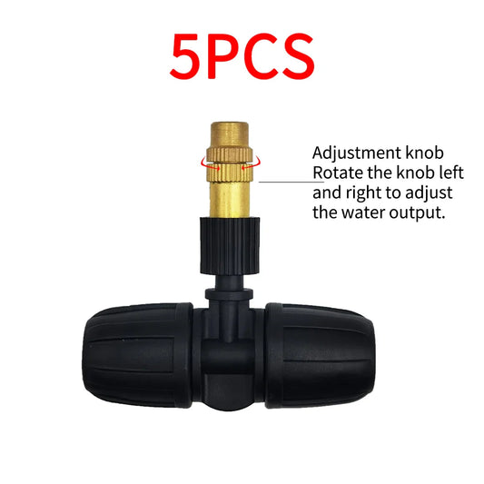 5PCS Automatic Atomizing Nozzle Watering System