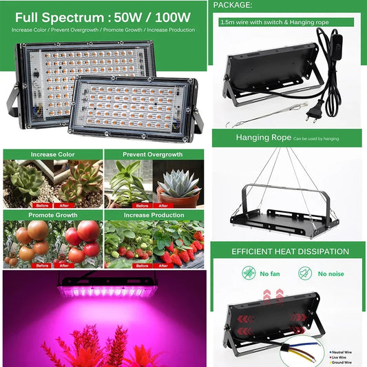 220V LED Grow Light