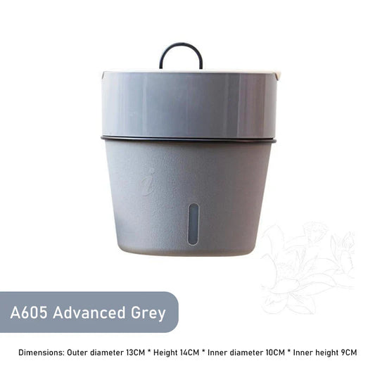 Double-Layer Wall-Mounted Self-Watering Flowerpot