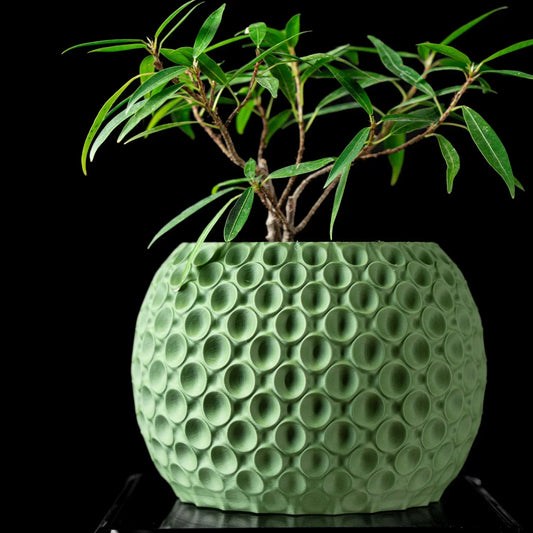 Modern Minimalist 3D Printed Plant Pot