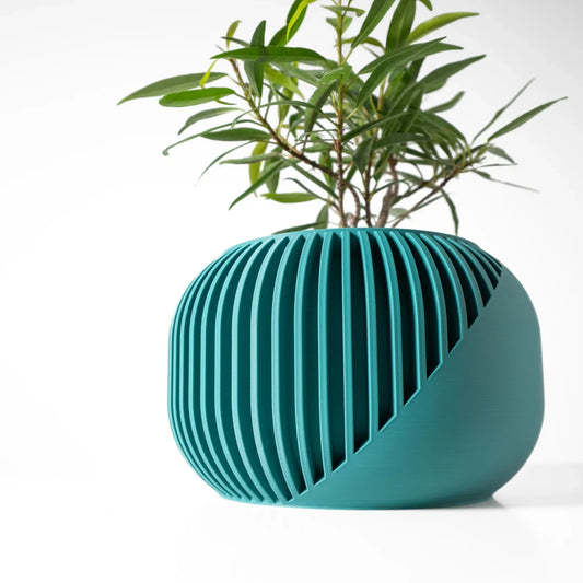 Modern Minimalist 3D Printed Plant Pot
