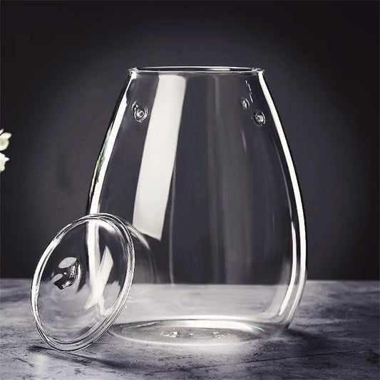 Micro Landscape Glass Bottle with Cover