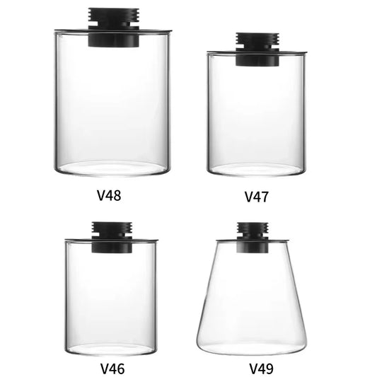 Ecological Desktop Glass Plant Terrarium with Grow Light