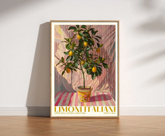 Italian Lemon Tree Print